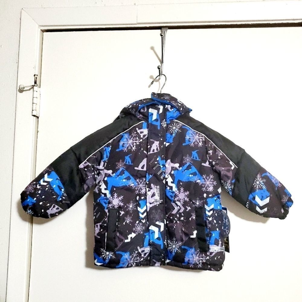 Xtreme NWT Blue & Black Puffer Jackey 2T